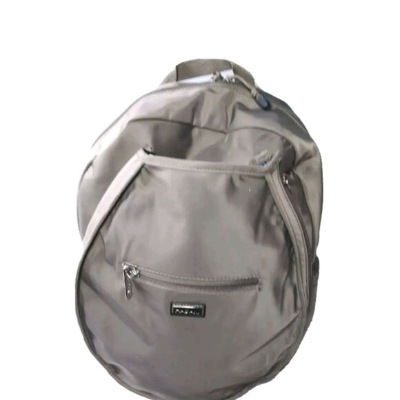 Hadaki  Tennis Backpack Eco-friendly  Vegan  Daypack Taupe Bag Retail $99 main image 4